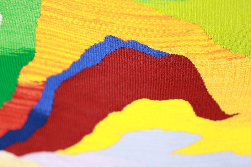 Japanese used sash belt (Nagoya-obi) silk100% /B1290