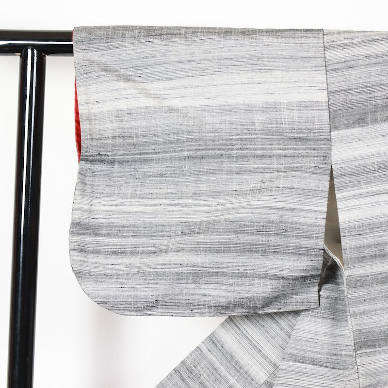 Japanese kimono used <Tsumugi> Msize  silk 100% /T252