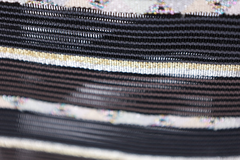 Japanese used sash belt (Nagoya-obi) 100% silk  /B594