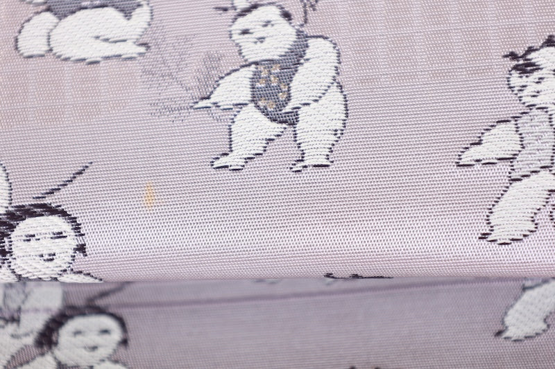 Japanese used sash belt (Nagoya-obi) polyester  /B1289