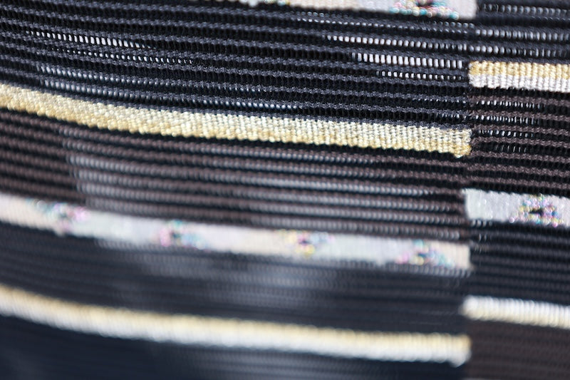 Japanese used sash belt (Nagoya-obi) 100% silk  /B594