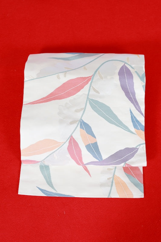 Japanese New sash belt (nagoya-obi) 100% silk  /B1288