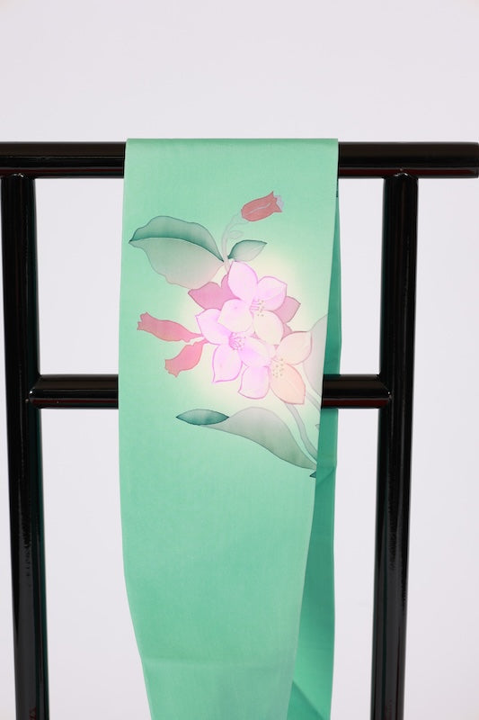 Japanese used sash belt (nagoya-obi) 100% silk  /B1287