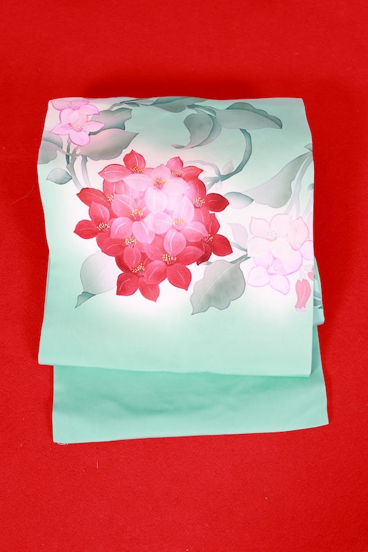 Japanese used sash belt (nagoya-obi) 100% silk  /B1287