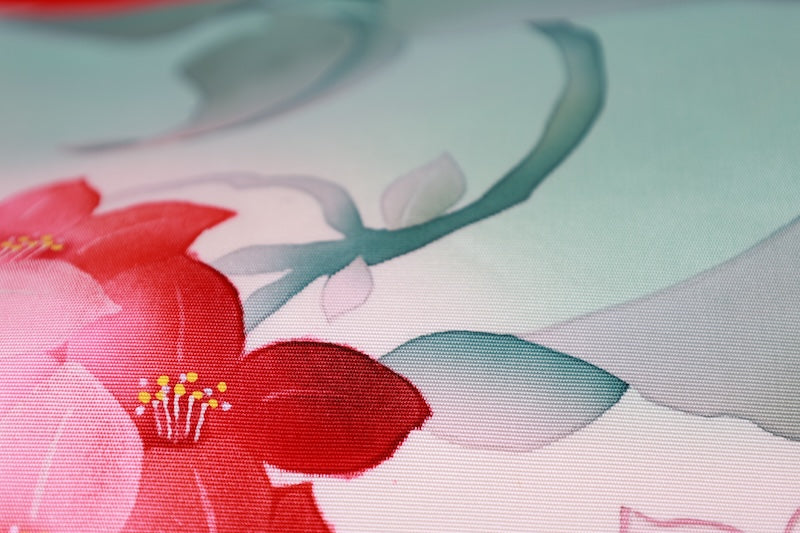 Japanese used sash belt (nagoya-obi) 100% silk  /B1287