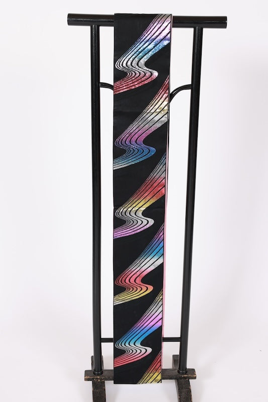 Japanese kimono sash belt (Hanhaba-obi)  /B650