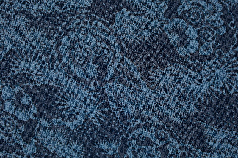Komon kimono indigo New, unused item/AZ250