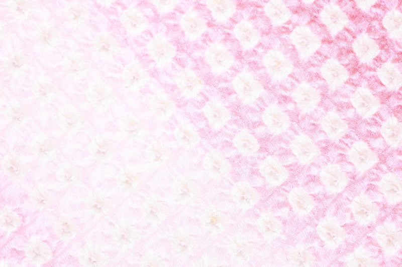 Komon kimono white pink New, unused item /AZ64