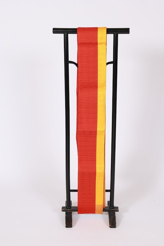 Japanese kimono sash belt (Hanhaba-obi)  Silk-100%/B652