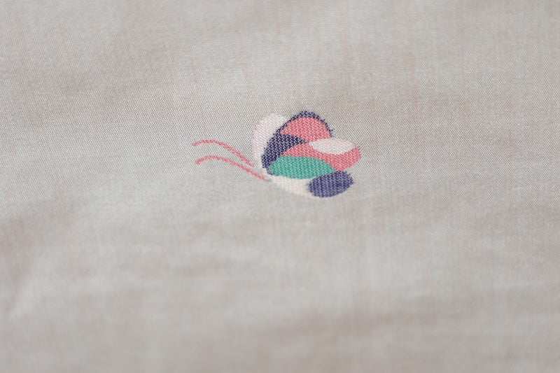 Japanese used sash belt (Nagoya-obi) polyester  /B1277