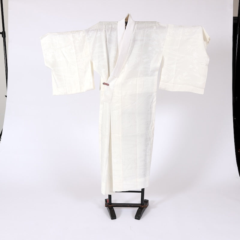 M-sizeWear under the kimono undershirt used(Nagazyuban)    silk/A208