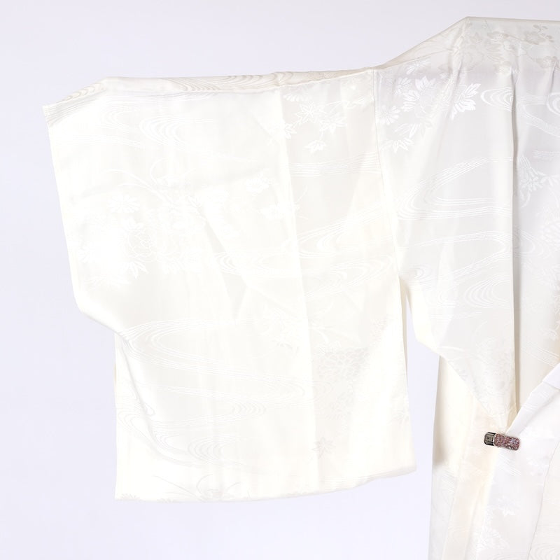 M-sizeWear under the kimono undershirt used(Nagazyuban)    silk/A208