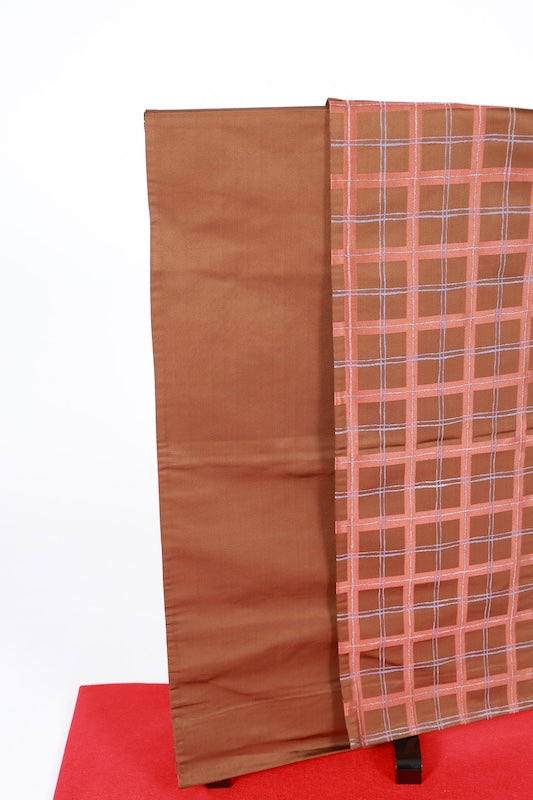 Japanese used sash belt (Nagoya-obi) polyester  /B1276