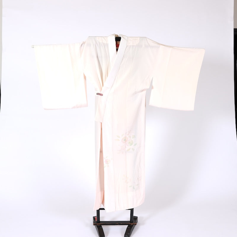 L-sizeWear under the kimono undershirt used(Nagazyuban)    silk/A202