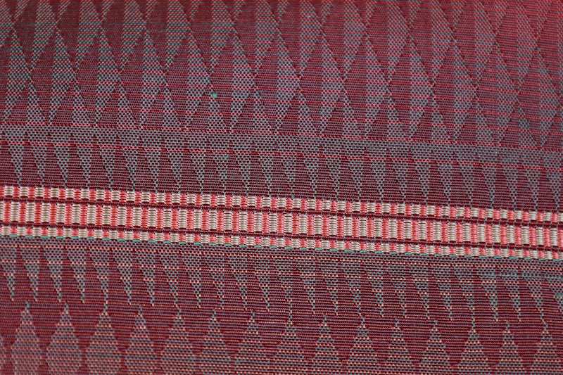 Japanese used sash belt (Nagoya-obi) polyester  /B1274