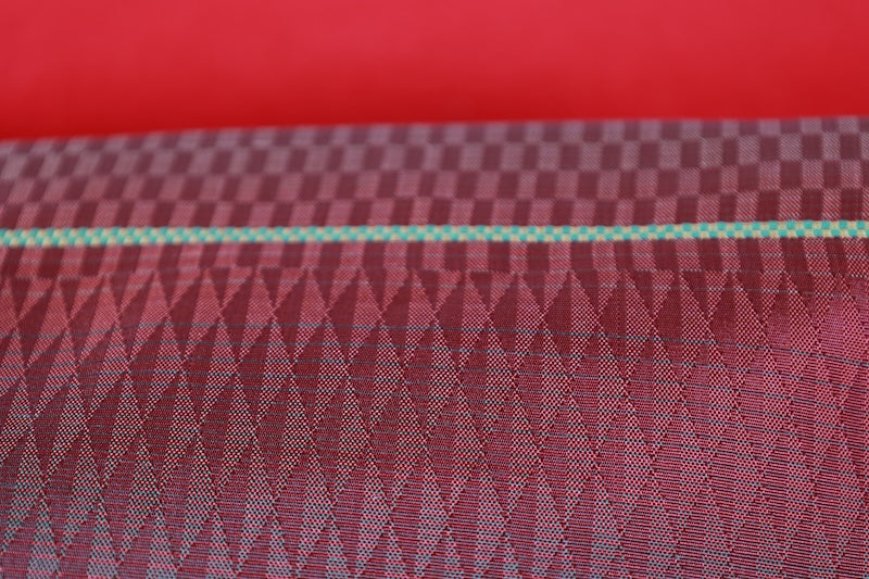 Japanese used sash belt (Nagoya-obi) polyester  /B1274