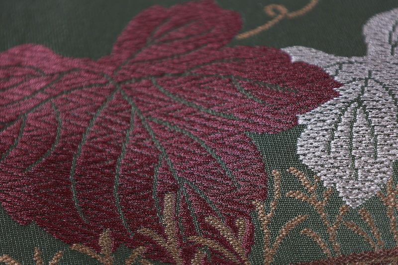 Japanese used sash belt (Nagoya-obi) polyester  /B1272