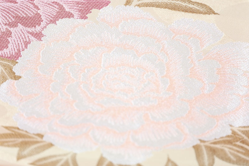 Japanese used sash belt (Nagoya-obi) polyester  /B1271