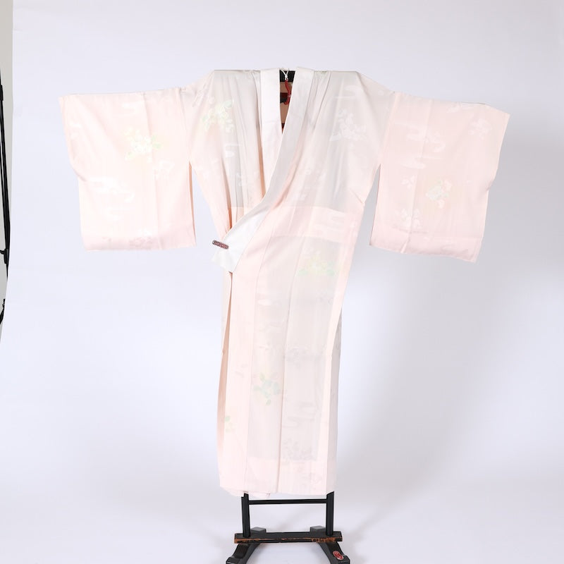 M-sizeWear under the kimono undershirt used(Nagazyuban)    silk/A199