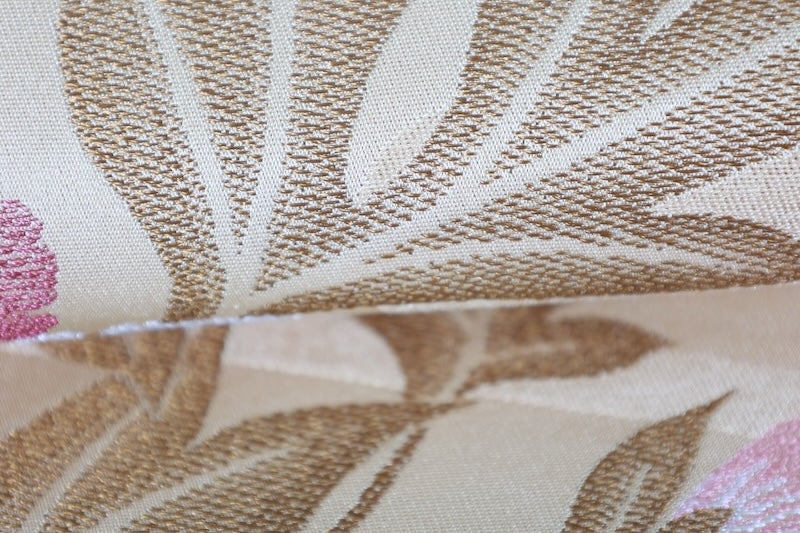 Japanese used sash belt (Nagoya-obi) polyester  /B1271