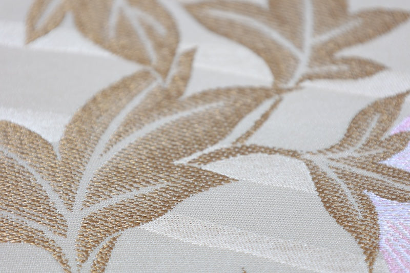 Japanese used sash belt (Nagoya-obi) polyester  /B1271