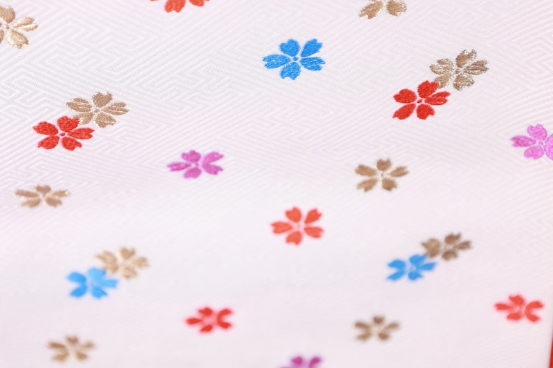 Japanese used sash belt (Nagoya-obi) polyester  /B1270