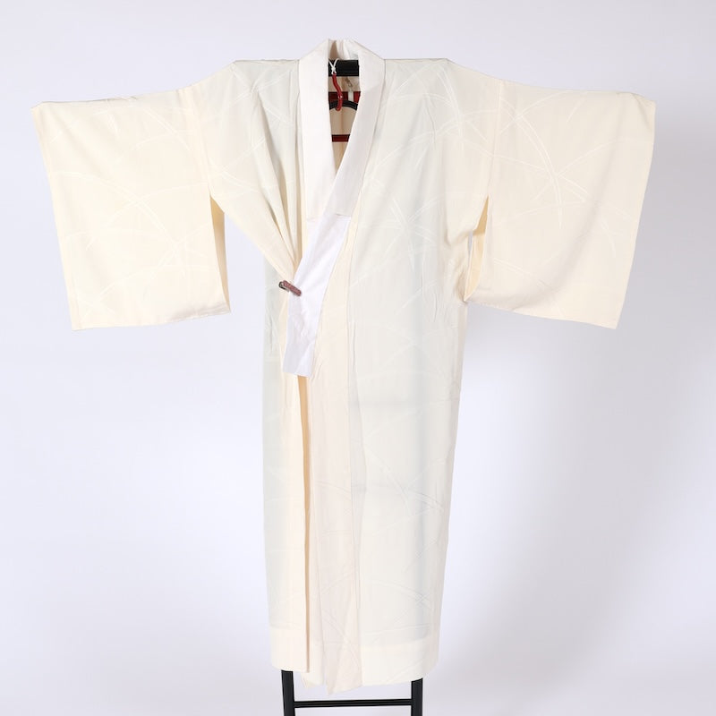 M-sizeWear under the kimono undershirt used(Nagazyuban)    silk/A198