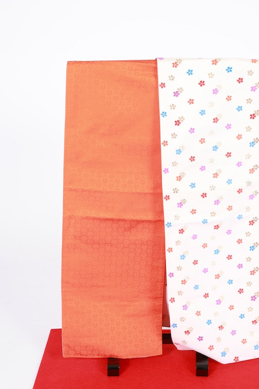 Japanese used sash belt (Nagoya-obi) polyester  /B1270