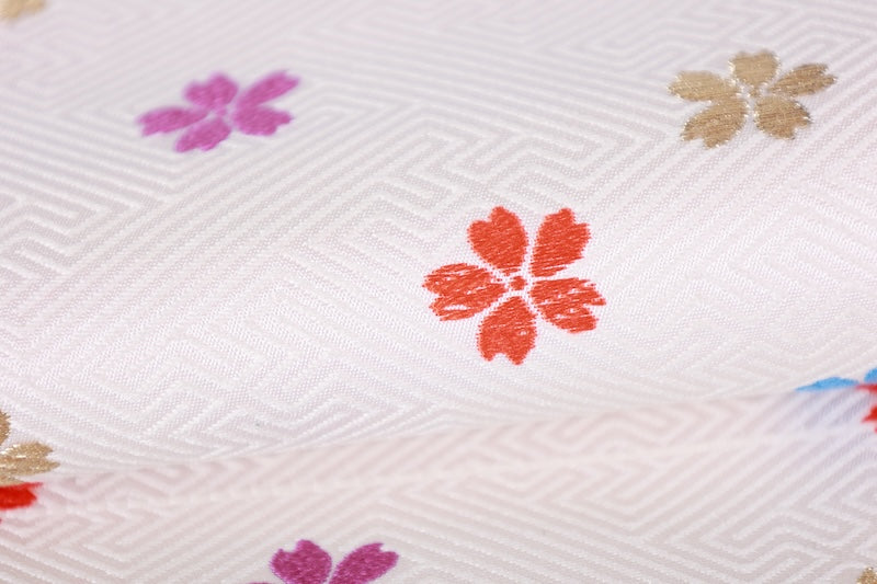 Japanese used sash belt (Nagoya-obi) polyester  /B1270