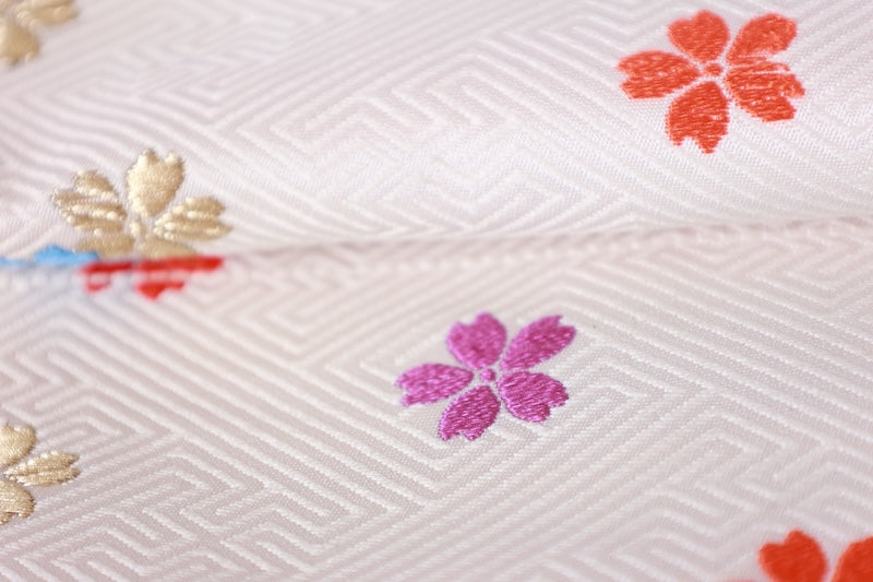 Japanese used sash belt (Nagoya-obi) polyester  /B1270