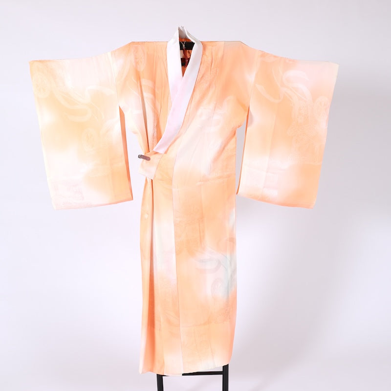 M-sizeWear under the kimono undershirt used(Nagazyuban)    silk/A200