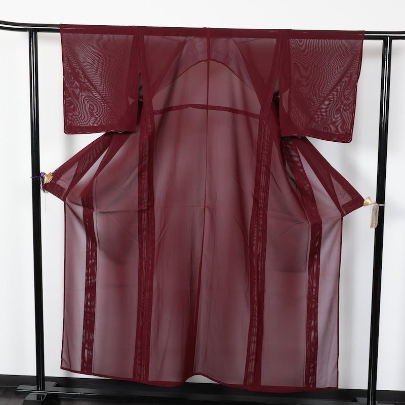 Japanese kimono used <Iromuzi> Msize  silk 100% /T261