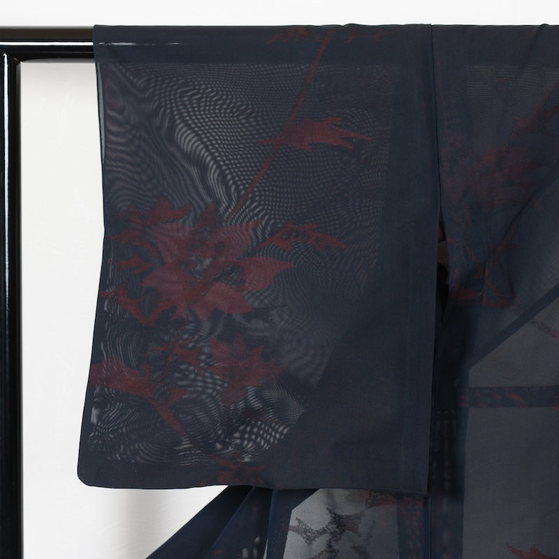 Japanese kimono used <Komon> Msize  silk 100% /T274