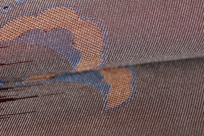 Japanese used sash belt (Nagoya-obi) polyester  /B1266