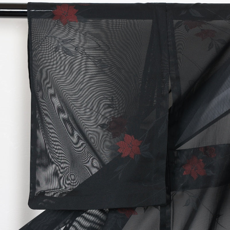 Japanese kimono used <Komon> Msize  silk 100% /T265