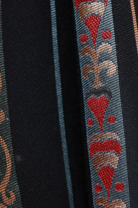 Japanese used sash belt (Nagoya-obi) polyester  /B1265