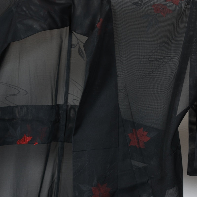 Japanese kimono used <Komon> Msize  silk 100% /T265
