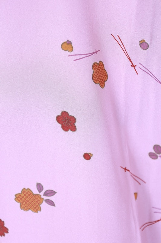 Japanese kimono’s underwear used <Nagazyuban>   silk 100% /B1306