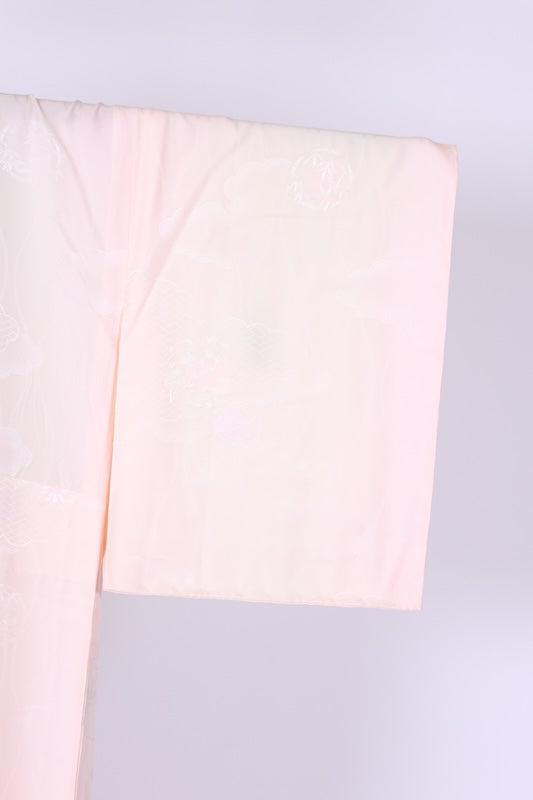 Japanese kimono’s underwear used <Nagazyuban>   silk 100% /B1305