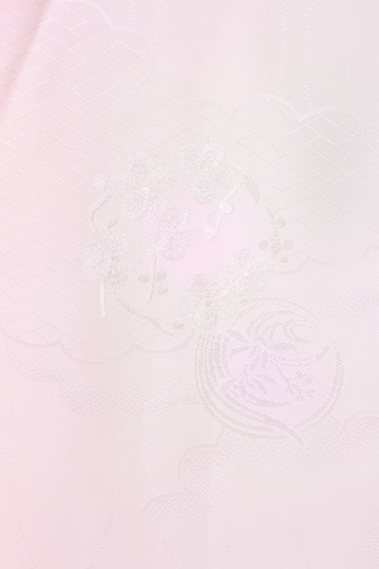 Japanese kimono’s underwear used <Nagazyuban>   silk 100% /B1305