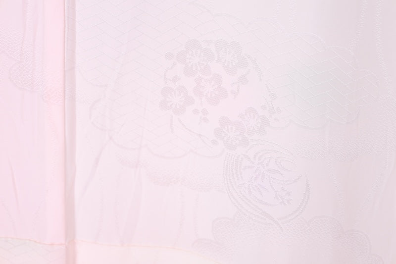 Japanese kimono’s underwear used <Nagazyuban>   silk 100% /B1305