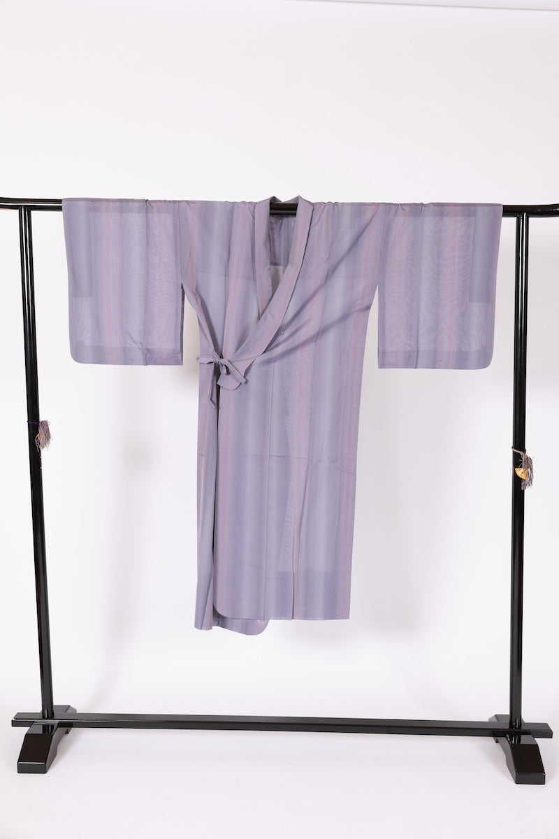 Japanese kimono  Coat (rain coat) M-size 100% silk  / B639