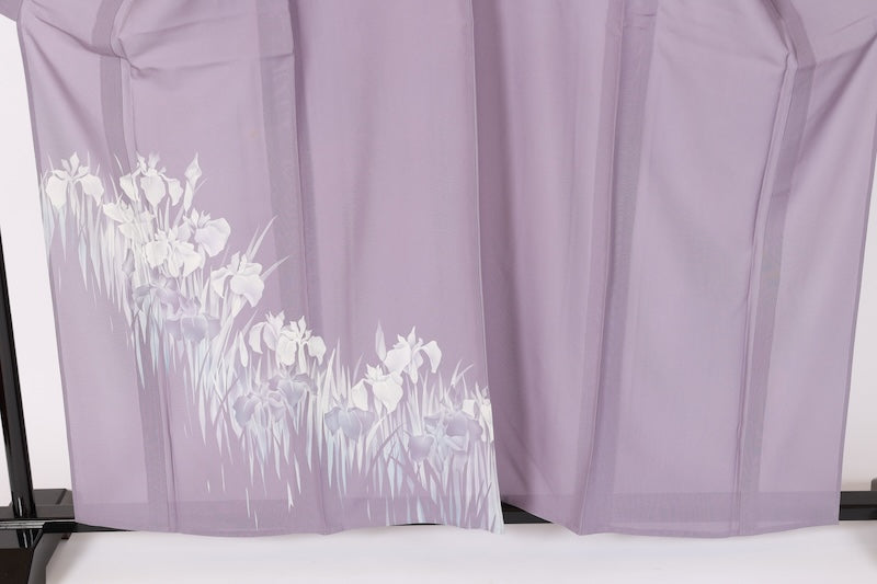 Japanese kimono used <ysukesage> Lsize  silk 100% /B637