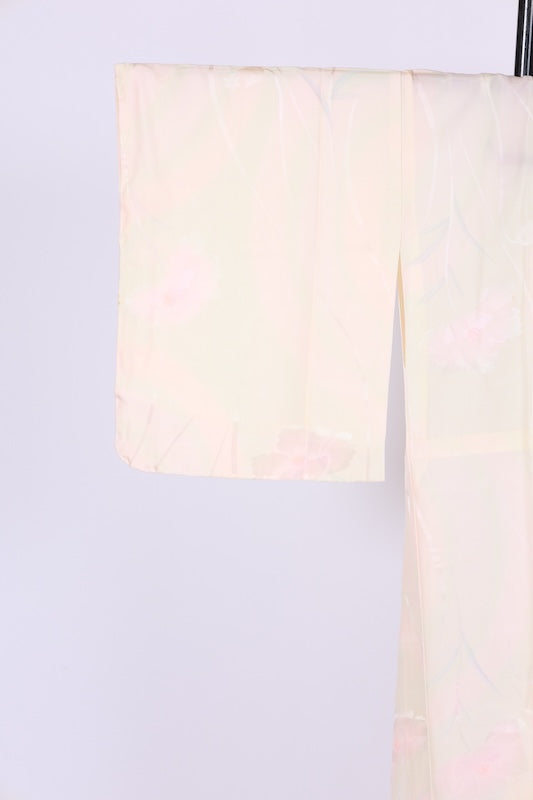 Japanese kimono’s underwear used <Nagazyuban>   silk 100% /B1302