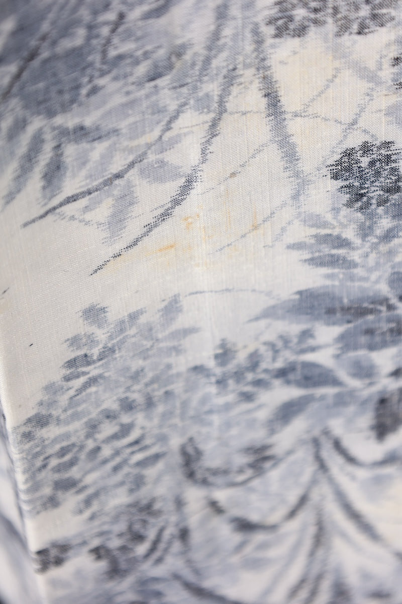 Japanese kimono used <tsumugi> Msize  silk 100% /B635