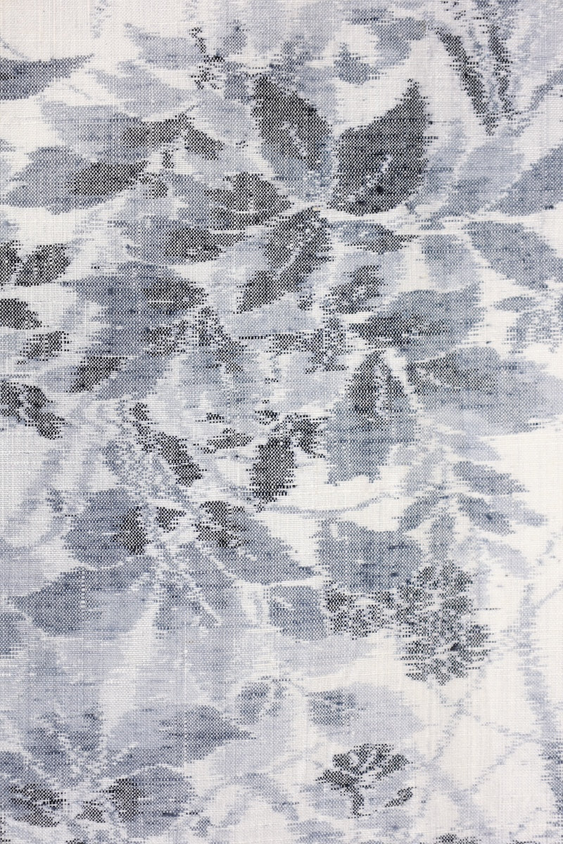 Japanese kimono used <tsumugi> Msize  silk 100% /B635