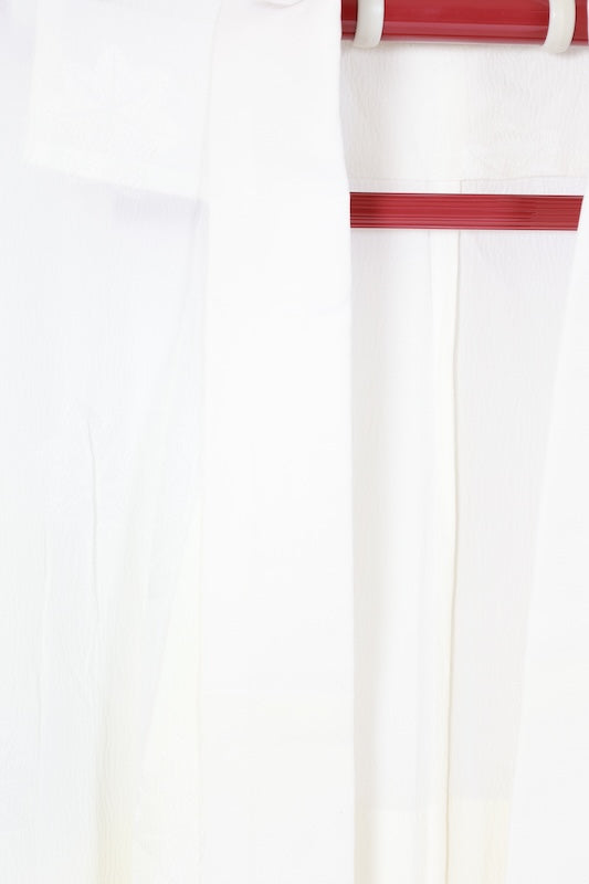 Japanese kimono’s underwear used <Nagazyuban>   silk 100% /B1300