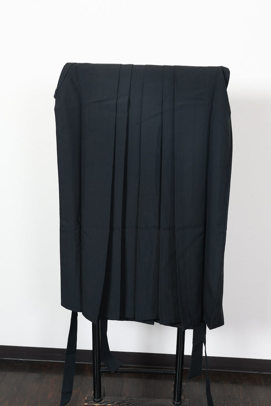 ladies hakama black preowned /AZ75
