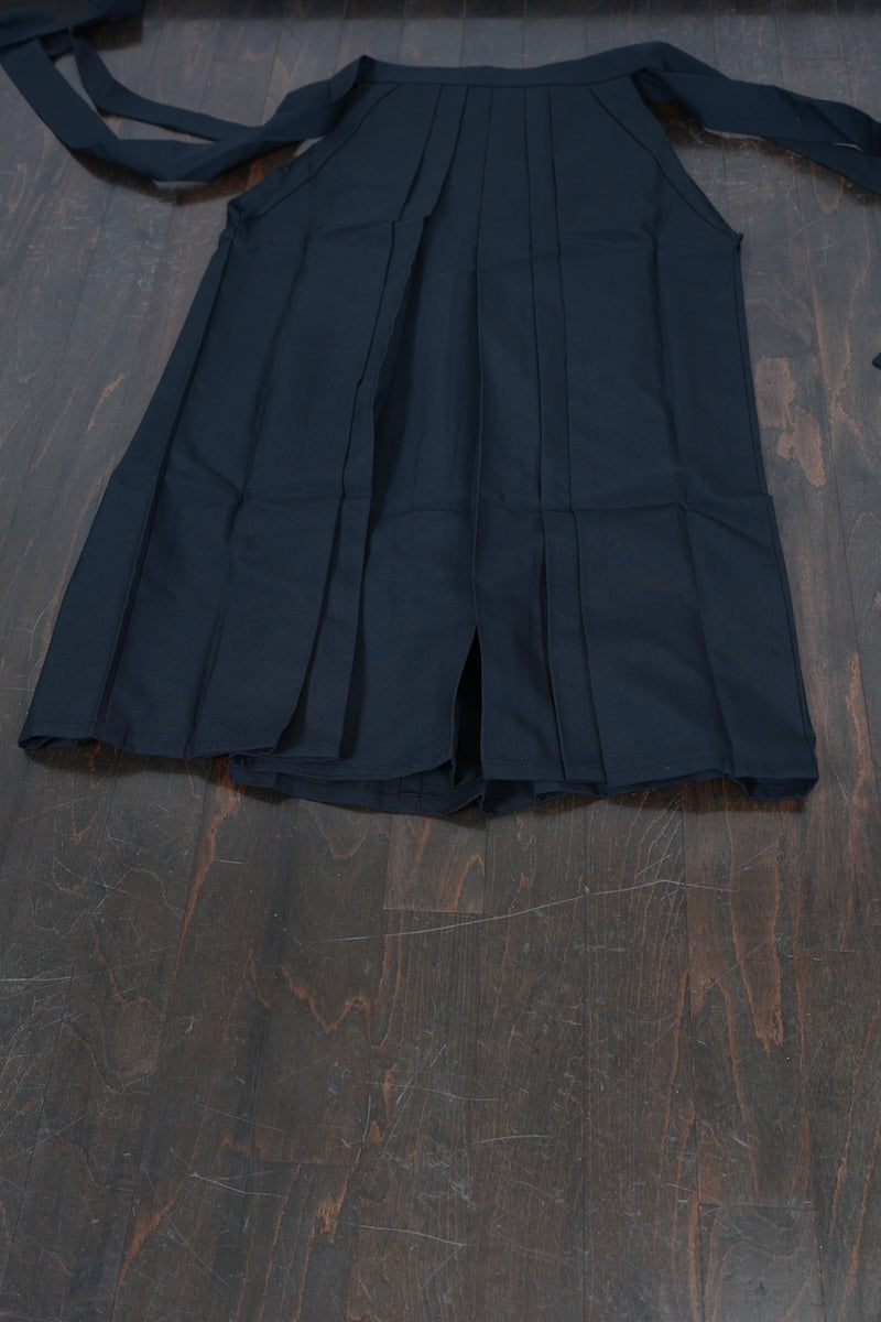 ladies hakama black preowned /AZ75