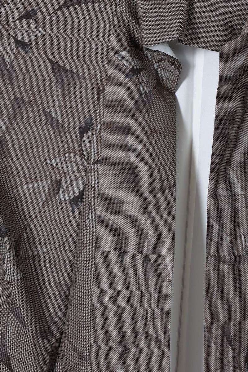 Japanese kimono used <tsumugi> Msize  silk 100% /B534